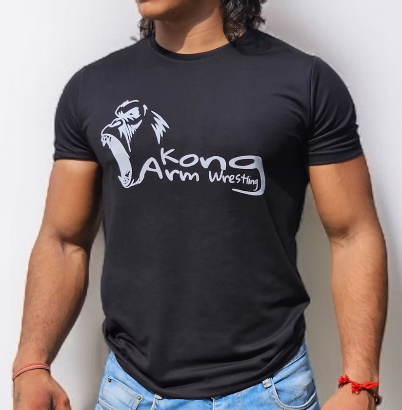 Kong T-Shirts - KONG ARM WRESTLING-arm wrestling grips|handle|equpiments